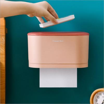 China Protable Newest High Quality Wholesale Affordable Price Bathroom Wall Mounted Waterproof Pumping Paper Box for sale