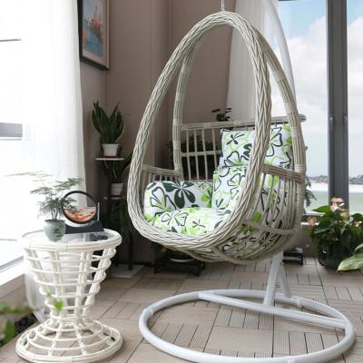 China Polyester Outdoor Single Seat Swing Chair OEM Logo Acceptabel Te koop