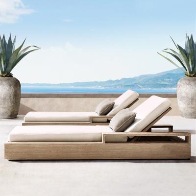 Chine La piscine de jardin extérieur de style moderne Lazy Patio Chaise de loisirs Lit de salon pour dormir à vendre