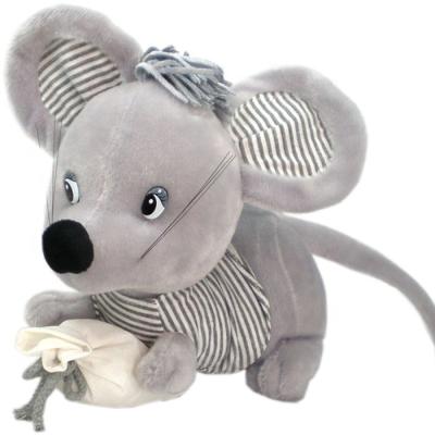 China Gray Bat Mouse Doll Promotional Stuffed Funny Plush Toys for sale