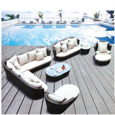 China China Factory Outdoor Garden Sofa Set Modern Restaurant Furniture Wholesale Manufacture Custom for sale