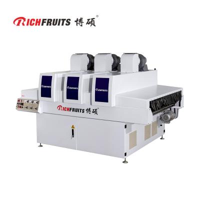 China Factory Furniture Three LED Lamp Automatic UV Curing Machine for sale