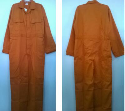 China Coverall FLAME RETARDDANTT 100%Cotton Safety Coverall for sale