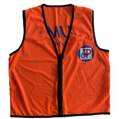 China 100%Polyester Mesh Vic Protiction Hi Vest Customized Logo Mesh Vest for sale