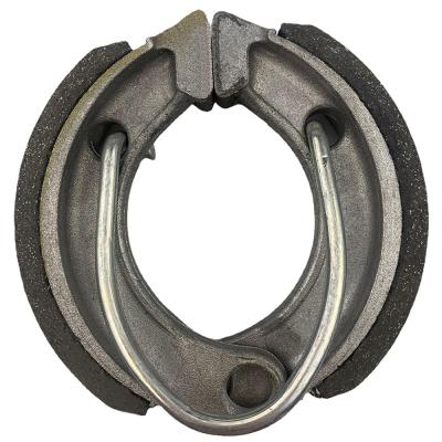 China Heavy Duty Motorcycle Brake Shoe Replacement Extended Lifespan Shoe Component For Various Models for sale