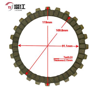 China Bolt negro en el kit de embrague de la motocicleta con 130 mm de diámetro exterior / Componentes de montaje completo en venta