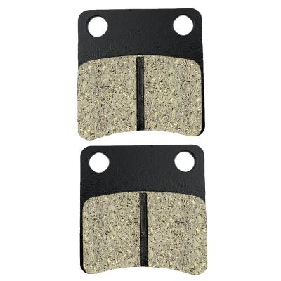 China CE Motor Bike Brake Pads Low Noice FF Friction Level For Honda GY6-125T DIO50 KYMCO PIAGGIO GY125A for sale