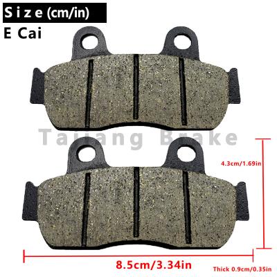 China Copper Based Low Noise Motor Bike Brake Pads Pair For Honda CRF R X 450 250 for sale