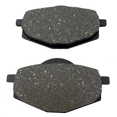 China YAMAHA Motorcycle Black Ceramic Brake Pads Optimal Braking Power for sale