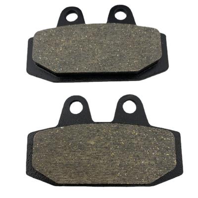 China Durability Black Copper Brake Pads Designed for Kawasaki Motorcycles for sale