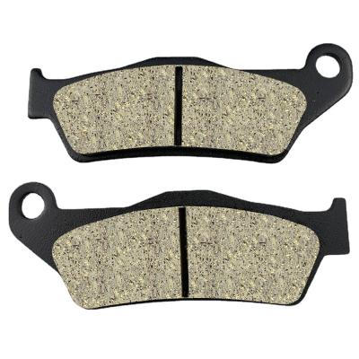 China Black Kawasaki Rear Brake Pads Durability Standard For Front And Rear Brakes for sale