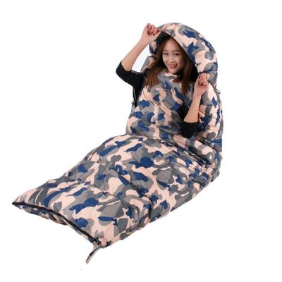 China Envelope type new lipean human arm out of hiking and backpacking sleeping bag for sale