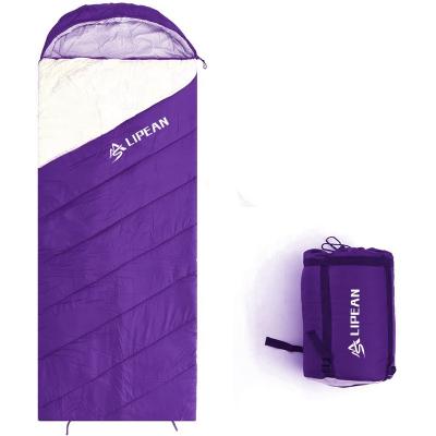 China Wrap Type Customized Outdoor Lightweight Rectangular 4 Season Wrap Down Backpacking Sleeping Bag for sale