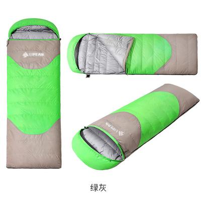 China Envelope Type Single Cold Weather Ultralight 90% White Goose Down Sleeping Bag for sale