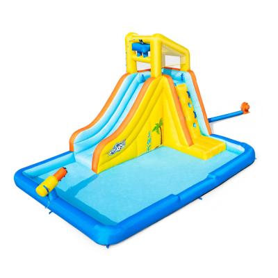 China Bestway 53349 Outdoor Waterfront Outstanding Mega Water Park Use Inflatable Island for sale