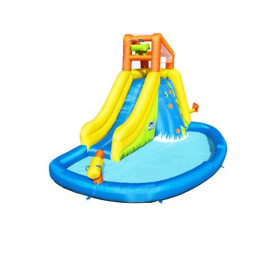 China Bestway 53345 Outdoor Mount Use Mega Splashmore Equipment 4.35m x 2.86m x 2.67m Water Park Pool for sale