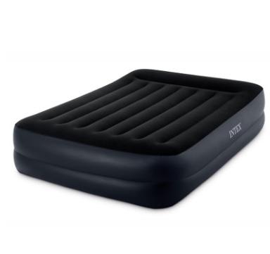 China INTEX Eco-Friendly Luxury Pillow Airbed Mattress Rest Raised Inflatable Air Bed for sale