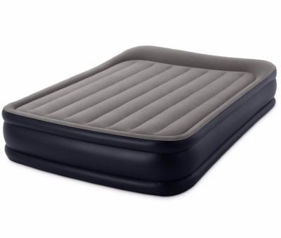 China INTEX 64136 Dura-Beam Modern Inflatable Air Mattress Queen Luxury Pillow Rest Foldable Air Mattress for sale