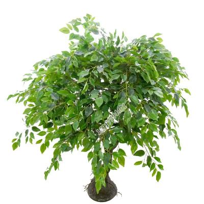 China 120cm Thicker/Natural Artificial Banyan Fake Touch Tree/Sale Reality Plant High Quality Bonsai Tree For Decoration for sale