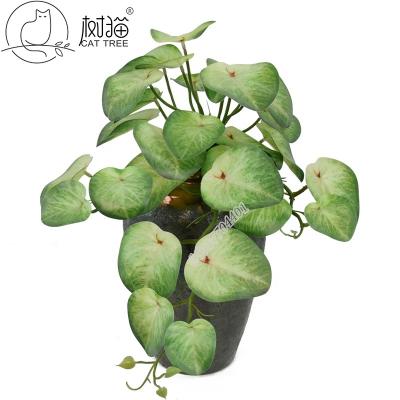 China 30 Rustic Wholesale Artificial Plants Real Fake Leaves Duckweed Plant Touch Flower For Home Decoration for sale