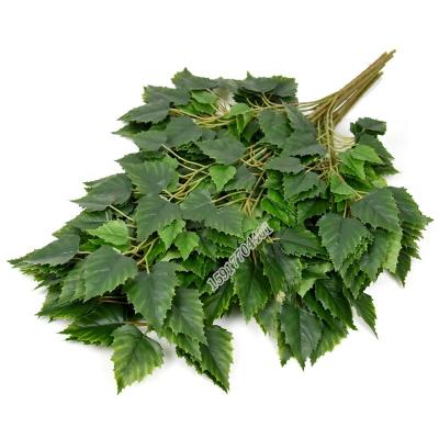 China Real Touch/High Quality And Cheap Lifelike Plastic Artificial Plant Tree Branches Birch Tree Leaves For Centerpieces for sale