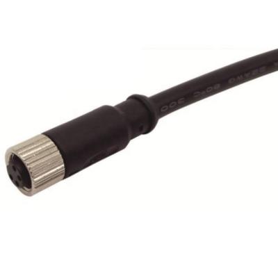 China China Factory Vendor M8 4pin Connector Cable PVC PUR M8 Push Pull Female Straight Cable Connector for sale