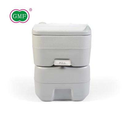 China Cyclone Flushing Portable Double-Flow Plastic Outdoor Toilet 35*41*43cm for sale