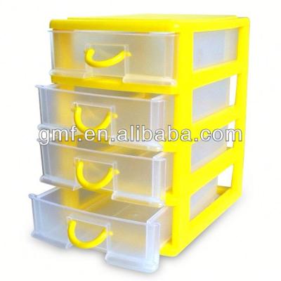 China Sustainable Plastic Drawer Storage Cabinets Sustainable, Folding for sale