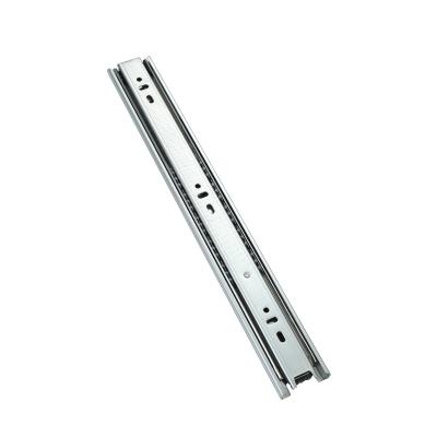 China 3 Fold+Full Extension Factory Hot-selling 40MM Length 400mm Length Ball Bearing Cabinet Drawer 3 Fold Slide for sale