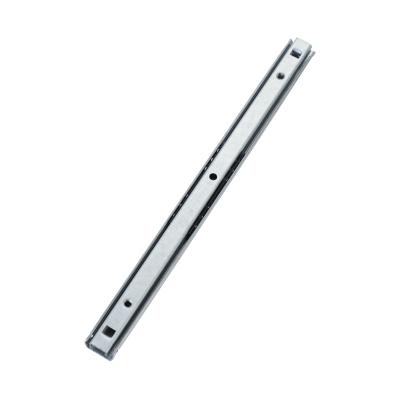 China Factory Price 17mm Ball Bearing Two Way Two Piece Mini Cabinet Drawer Slide for sale