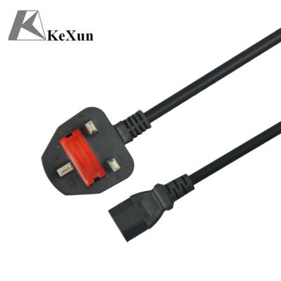 China UK 220v UK COMPUTER PC Power Cable 3 Prong Laptop Power Cable 220v UK 3 Pin C5 C6 AC 3 Cord for sale