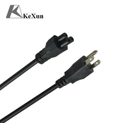 China Home Appliance USA 3 Pin Plug Power Cord 16AWG Fork Computer Monitor Rice Cooker 3 USA Plug Power Cable Cord in 10ft for sale