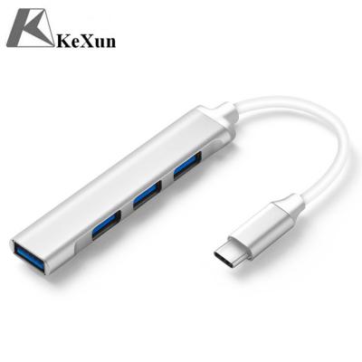 China USB Type C Dock All In One Hub 4 Port 3.0 Hub Adapter Super Speed ​​Data Transfer K062 for sale