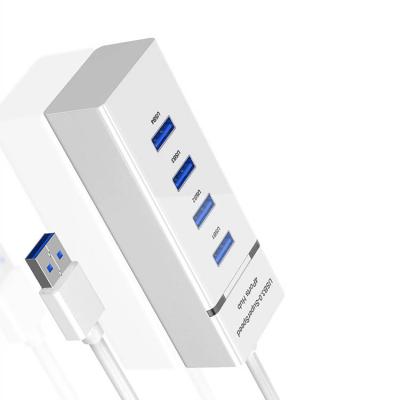 China HUB Splitter With Super High Speed ​​Transfer Rate Usb 3.0 Otg Por 4 Port Powered Hub K058 for sale