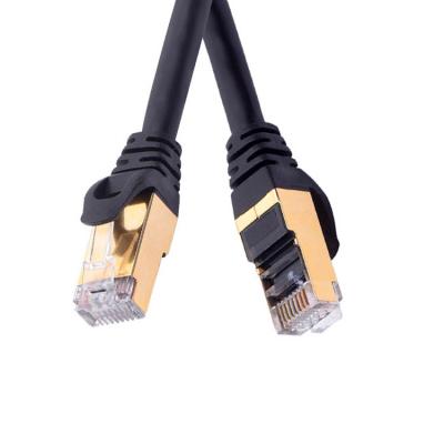 China Cat6 cat7 black 0.5M 0.4FT to 100FT 1M 2M 3M 5M length 0.4FT to 100FT 1M 2M 3M 5M K056 Cat 7 RJ45 Cat 7 Ethernet Cable Shielded Cable for sale