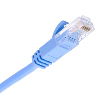 China Blue Red Black CAT5E CAT6 RJ45 Ethernet Patch Cord Cable Ethernet Network CAT5e Patch Tie Down LAN Ethernet Cable K058 for sale