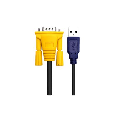 China Computer 2 in 1 OEM kvm usb cable extent cord monitor video cable USB2.0 printing +VGA cable for sale