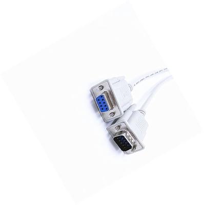 China Computer Male To Female Serial Cord RS232 DB9 Printer Extension Rs232 Serial Cable DB9 9 Pin Serial Cable for sale