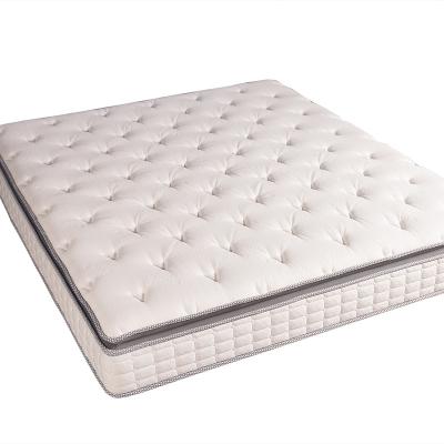 China 150x200 Convertible 10 Inch Pocket Spring Mattress Super King Size Bed Mattress In A Box Hotel Spring Mattress for sale