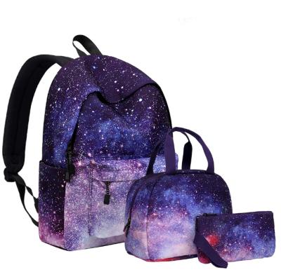 China Breakdown 2021 new cute children bookbag backpack school bags set for female student for sale