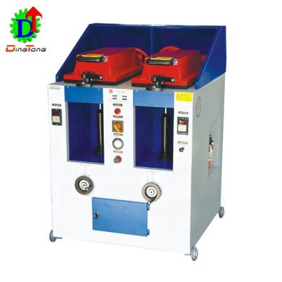 China Pressing Shoes 2019 Double Unit Cover Type Single Fixing Pressing Machine for sale