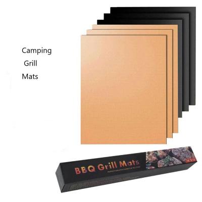 China Non-stick BBQ Mat High Quality Factory Supplier Brand Stickybarbecue Protective Grill Mat New Not for sale