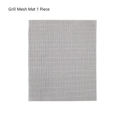 China Factory Hot Sales Bbq Mat Mesh Non-stick Baking Mat For Grill Hollowout Non-stick BBQ Grill Mesh for sale