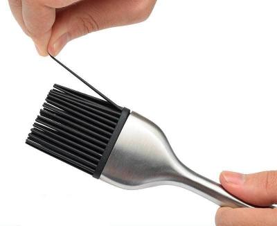 China Viable High Quality Grill Oil Play Brush 3 Piece Good Price New Design Silicone Brush for sale