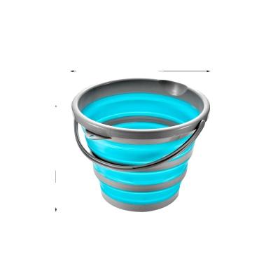 China Low price portable long life folding bucket high quality camping soft folding bucket for camping for sale