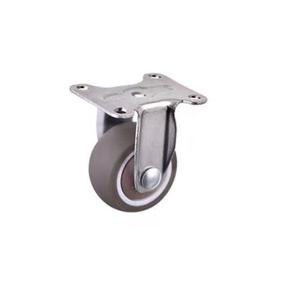 China Other 3 inch heavy duty thin commercial mechanical casters, kitchen appliances caster with brake refrigerator casters wheels for sale