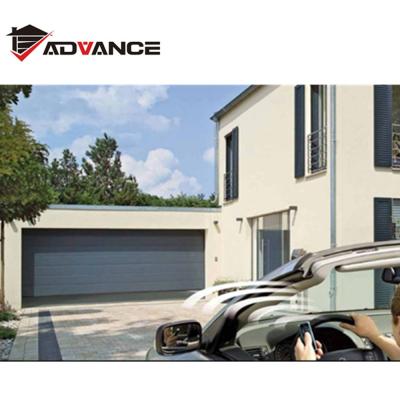 China Overhead Sectional Steel Garage Door Entrance Security Safety Printed Surface Treatment for sale