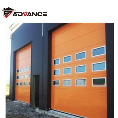 China Standard size cheap security sectional industrial garage door for sale