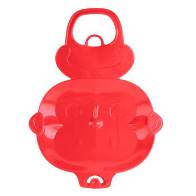 China New Design China New Design Snow Slider Snow Toy Kids Ski Sled Plastic Material HDPE for sale