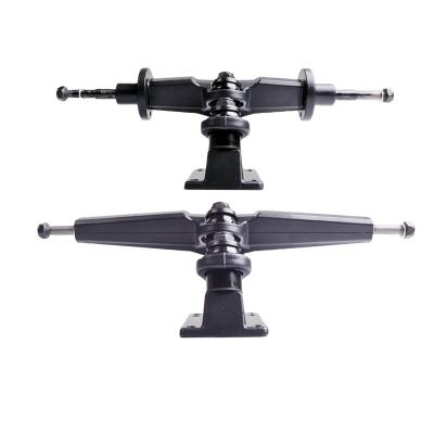 China 12 Inch Aluminum Alloy Gravity Casting Double Kingpin Trucks Diy Electric Skateboard And Off Road Mountain Board for sale